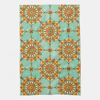 Ornamental pattern towel