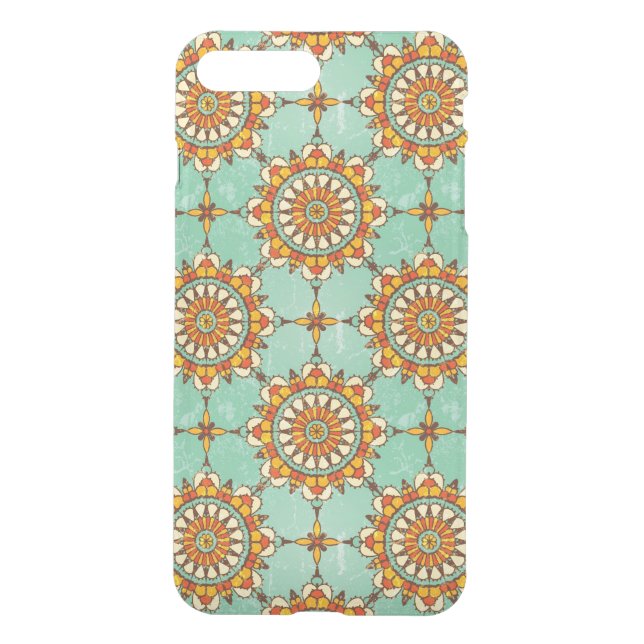 Ornamental pattern uncommon iPhone case (Back)
