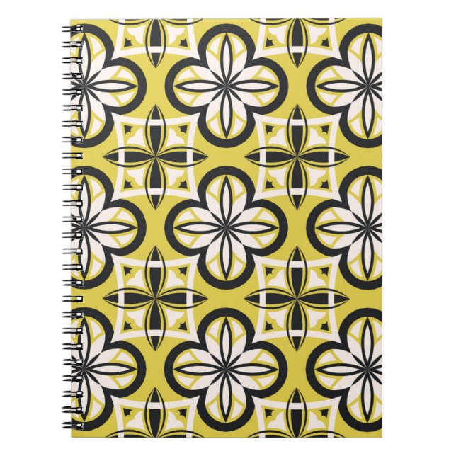 ornamental pattern. Vintage illustrations abstract Notebook (Front)