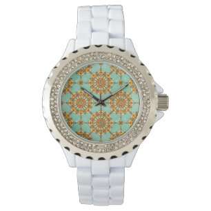 Ornamental pattern watch