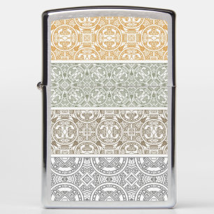 Ornamental pattern zippo lighter