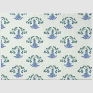 Ornamental Peacocks Tissue Paper