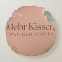 Ornamental pillows Round "More pillows, less care"