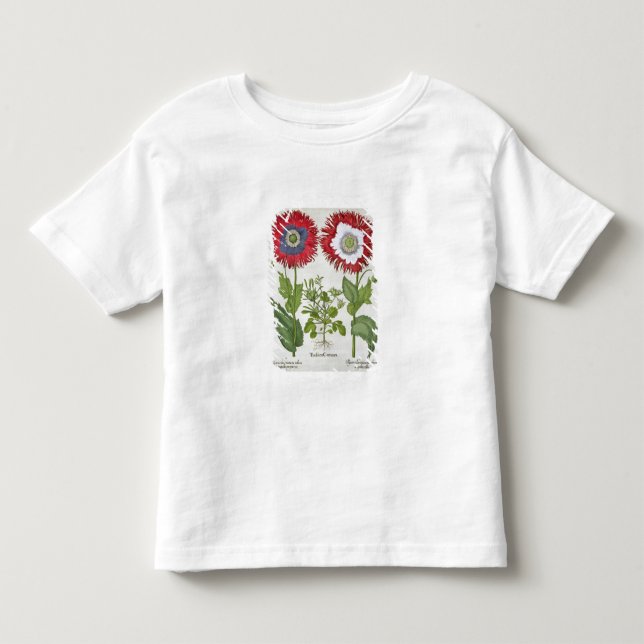 Ornamental Poppies, from the 'Hortus Eystettensis' Toddler T-shirt (Front)