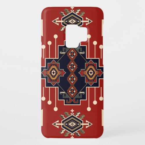 Ornamental Rug Design Vintage Geometric Case_Mate Samsung Galaxy S9 Case