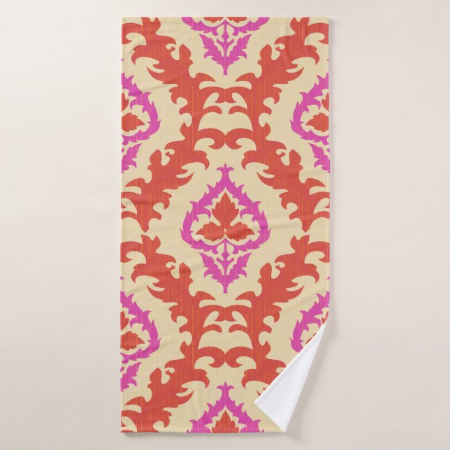 Ornamental seamless pattern with traditional Centr Bath Towel (Bath Towel)