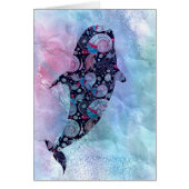 Ornamental Silhouette Whale (Front)