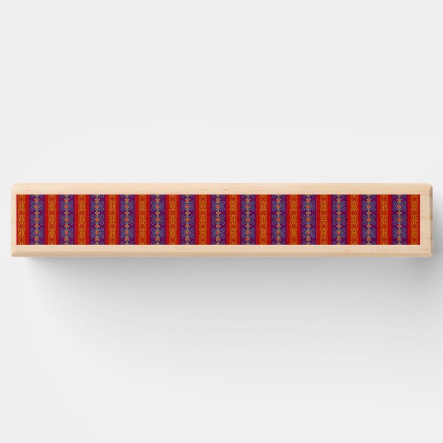 Ornamental Stripe Topple Tower (Back)