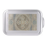 Ornamental Tapestry with Ornate Geometric Design Cake Pan