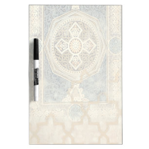 Ornamental Tapestry with Ornate Geometric Design Dry-Erase Board