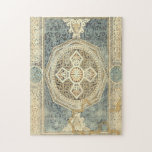 Ornamental Tapestry with Ornate Geometric Design Jigsaw Puzzle