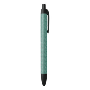 Ornamental Teal Pattern Pen