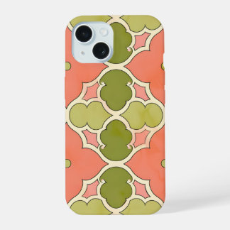 Ornamental Tile Blossom iPhone 15 Case