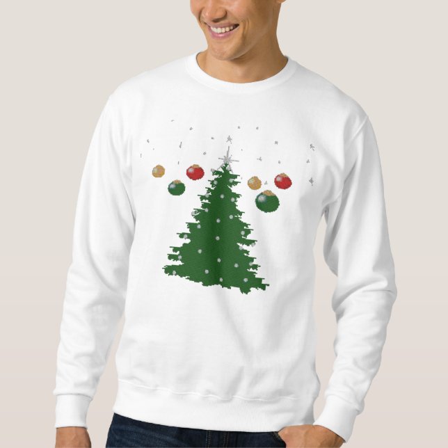Ornamental Tree Christmas Ugly Sweater (Front)