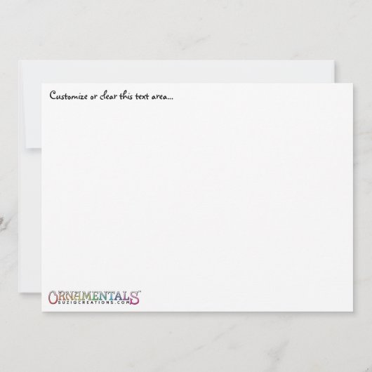 OrnaMENTALs Four Seasons Color Your Own (Back)