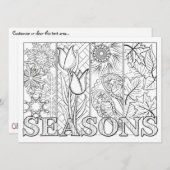 OrnaMENTALs Four Seasons Color Your Own (Front/Back)