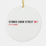 stoned crow Street  Ornaments