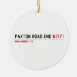 PAXTON ROAD END  Ornaments