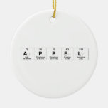 Appel  Ornaments