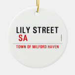 Lily STREET   Ornaments