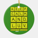 keep
 Calm
 And
 Luv
 NiTeSH YaDaV  Ornaments