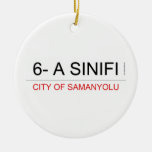 6- A SINIFI  Ornaments