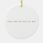 Keep calm and kiss me babes  Ornaments