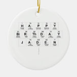 Happy
 Birthday
 Jaden
   Ornaments