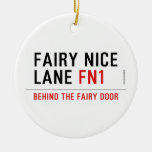 Fairy Nice  Lane  Ornaments