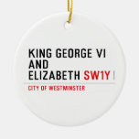 king george vi and elizabeth  Ornaments