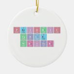 Periodic Table Writer  Ornaments