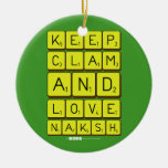 Keep
 Clam
 and 
 love 
 naksh  Ornaments