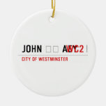 John ❤️ Aey  Ornaments