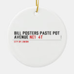 Bill posters paste pot  Avenue  Ornaments
