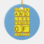 Death
 And
 Life
 power
 Of
 tongue  Ornaments