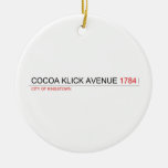 COCOA KLICK AVENUE  Ornaments