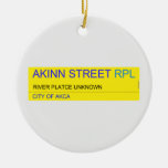 Akinn Street  Ornaments