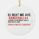 Dj Beat MC Ave.   Ornaments