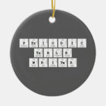 Periodic
 Table
 Writer  Ornaments