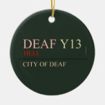 deaf  Ornaments