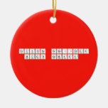 Cristina Fernández
 Hugo Gamaza  Ornaments