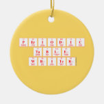 Periodic
 Table
 Writer  Ornaments