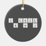 I Love
 K Ar I  Ornaments