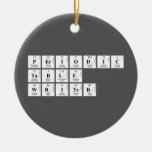 Periodic
 Table
 Writer  Ornaments