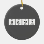 SIDNEY  Ornaments