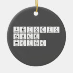 Periodic
 Table
 Writer  Ornaments