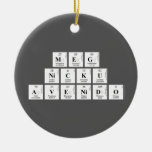 MEG
 NICKU
 AVENIDO  Ornaments