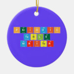 Periodic
 Table
 Writer  Ornaments