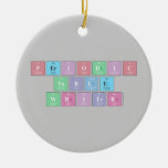 Periodic
 Table
 Writer  Ornaments