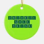 Periodic
 Table
 Writer  Ornaments
